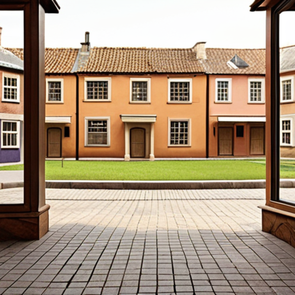 **Digital Marketing Transformation: The New Village Square**
    A serene, intimate digital 'village square' bathed in soft, warm light, where diverse individuals are deeply engaged in authentic conversations and connections within small, vibrant groups. In the blurred background, large, noisy, and generic advertising billboards appear faded and obsolete, symbolizing the decline of broad-reach marketing. The scene evokes trust, belonging, and the profound power of human connection in the digital age, with a subtle nod to European architectural elements for the square. High detail, focus on genuine interaction, and subtle digital interface elements.